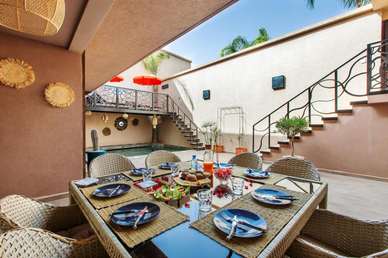 מרקש Villa Serenity & Spa - Breakfast מראה חיצוני תמונה