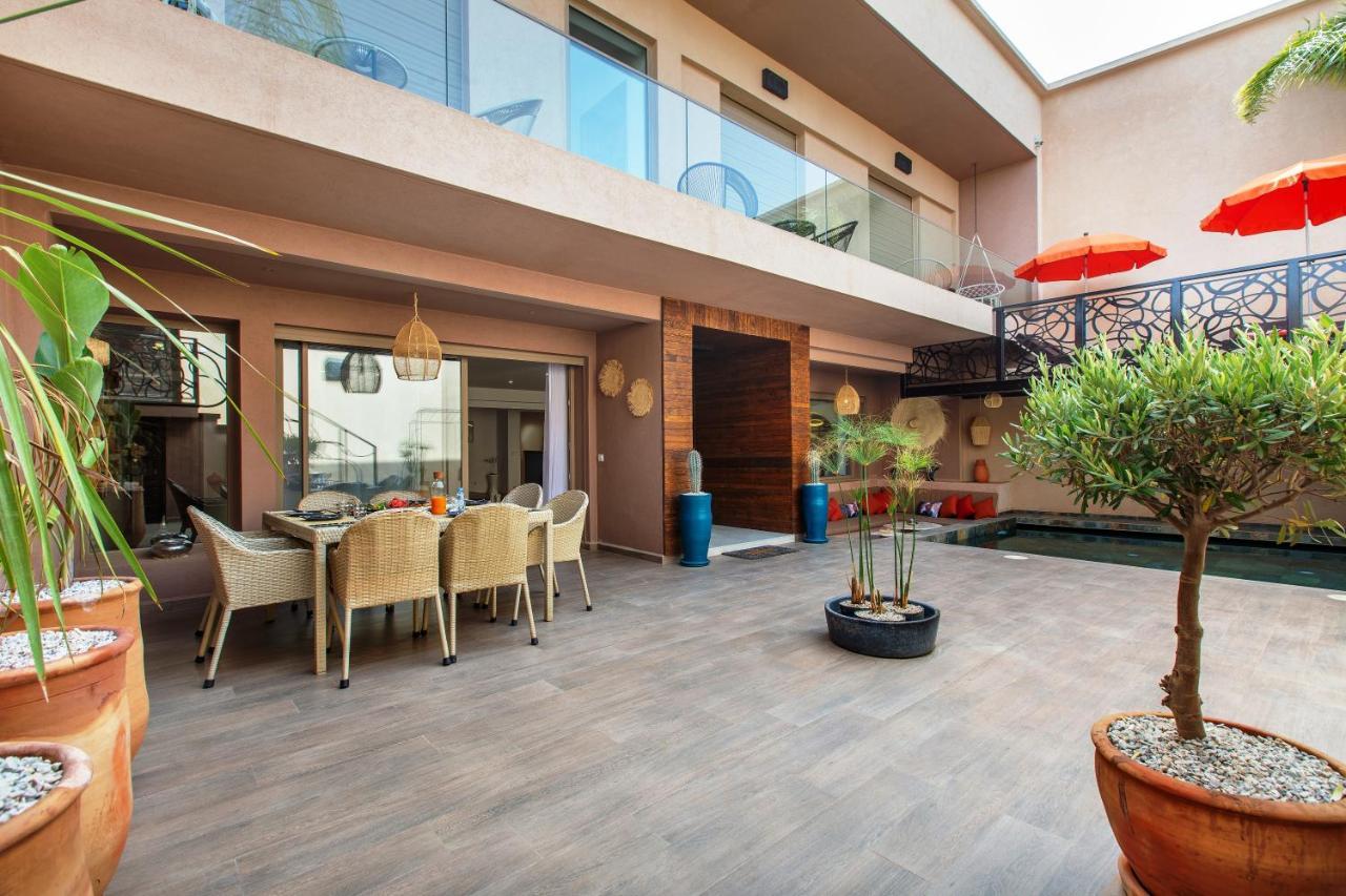 מרקש Villa Serenity & Spa - Breakfast מראה חיצוני תמונה