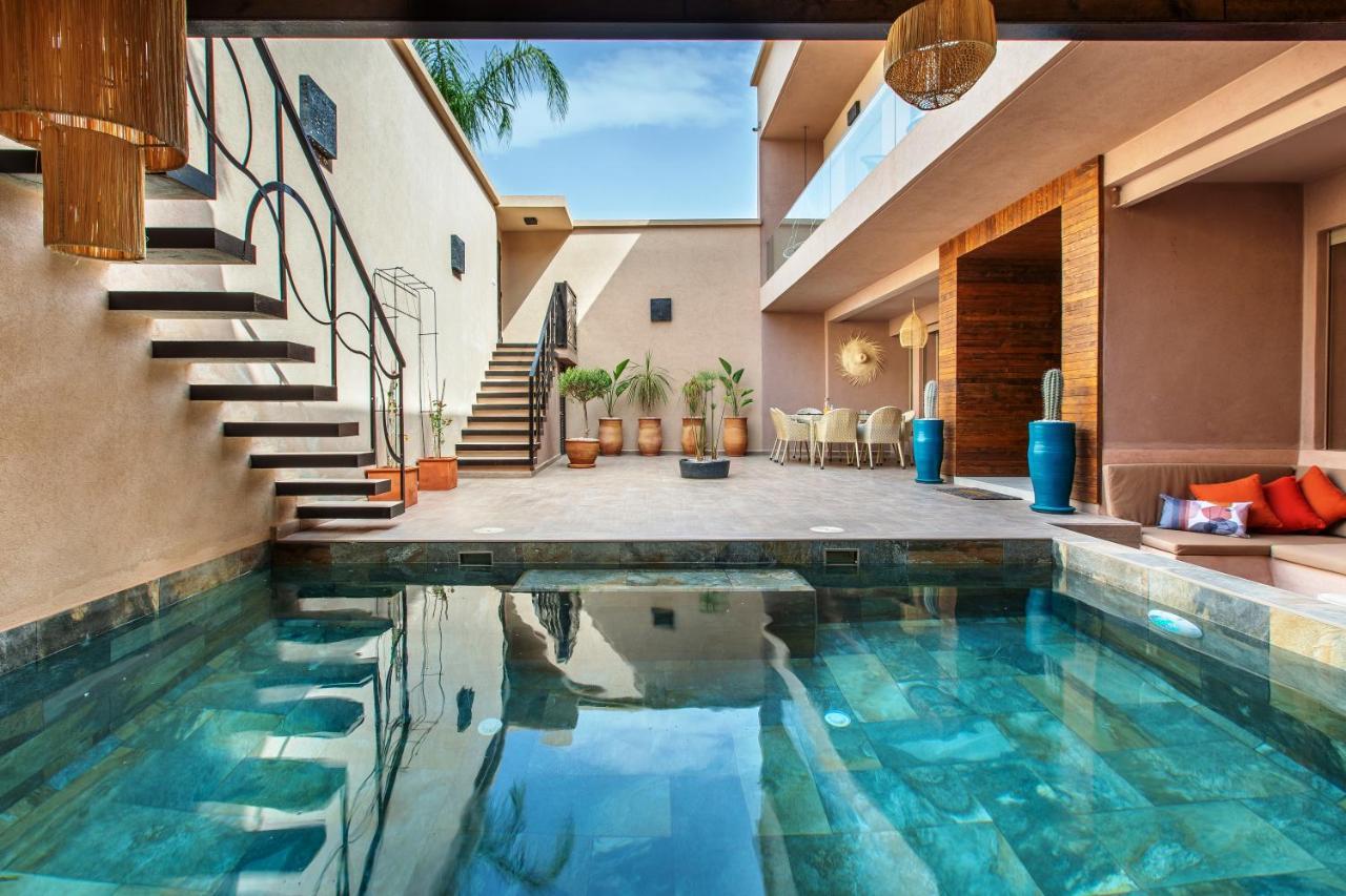 מרקש Villa Serenity & Spa - Breakfast מראה חיצוני תמונה